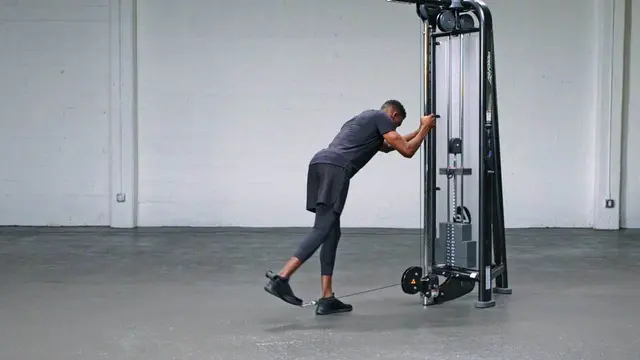 Cable Hip Extension exercise being performed