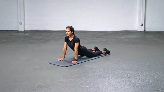 Cobra Triceps Extension exercise being performed