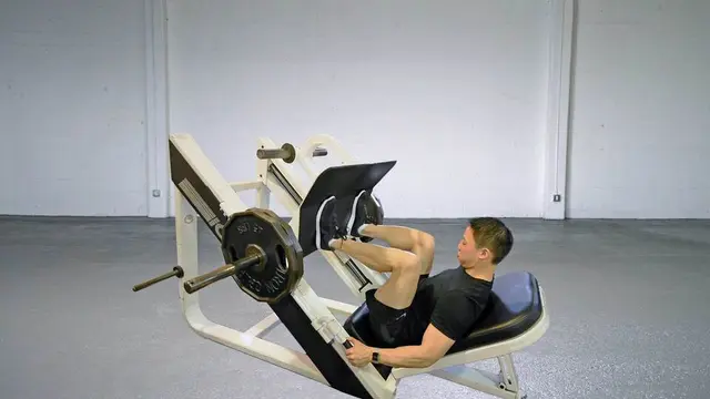 Leg Press exercise being performed