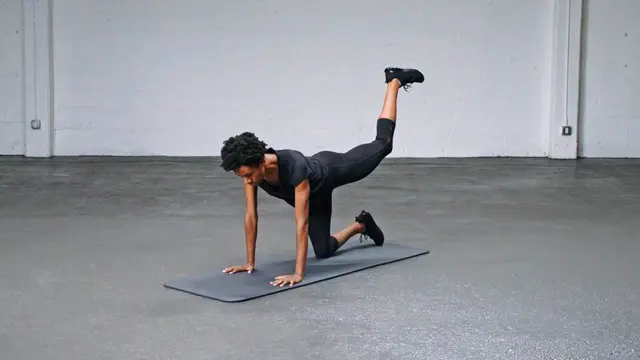 Single Leg Kickback exercise being performed