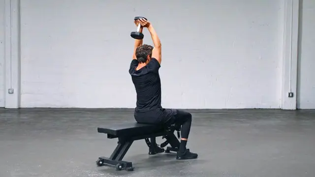 Seated Tricep Press