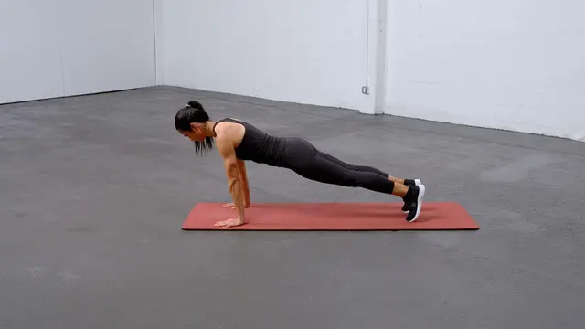 Hand Release Push Up exercise being performed